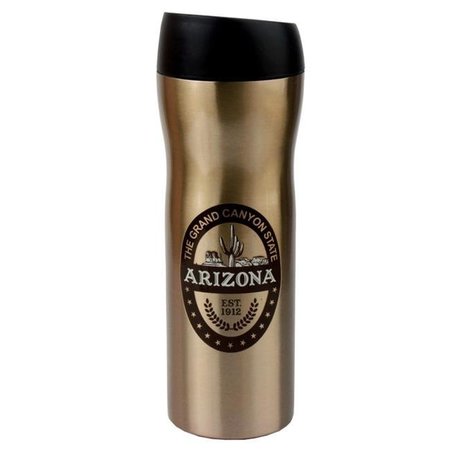 AMERICAWARE Americaware TVARI1BR 18 oz Arizona Vacuum Tumbler - Brown TVARI1BR